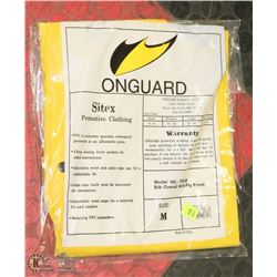 ON GUARD SIZE M BIB OVERALLS WITH FLY FRONT