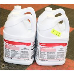 CASE WITH 4 3.78L BOTTLES DIVERSEY FLOOR