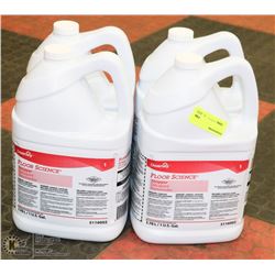 CASE WITH 4 3.78L BOTTLES DIVERSEY FLOOR