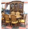 Image 1 : TABLE WITH LEAF 6 CHAIRS BUFFET AND HUTCH