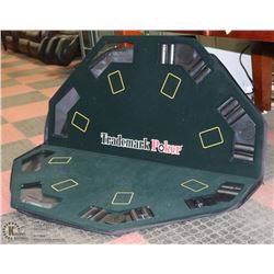 FULL SIZE 'TRADEMARK' POKER TABLE TOP W/ BLACK