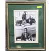 Image 1 : VINTAGE FRAMED PRINT ELVIS, JAMES DEAN, MARILYN