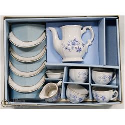 11PC MADE IN GDR CHINA MINI TEA SET.