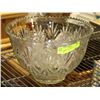 Image 1 : GLASS PUNCH BOWL SET WITH 11 CUPS
