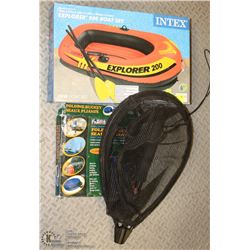 EXPLORER BOAT SET WITH COLLAPSIBLE BUCKET &