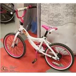 PRINCESS PERFECT GIRLS BIKE 18" WHEELS