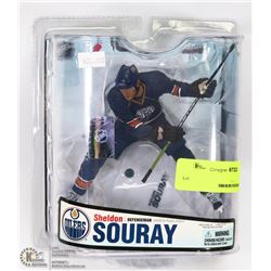 SHELDON SOURAY EDMONTON OILERS HOCKEY FIGURE