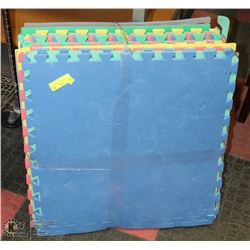 17 MATS ASSORTED COLORS 24"X24"