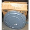 Image 1 : BOX OF 7 COMMERCIAL GARBAGE CAN LIDS