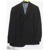 Image 1 : BELLISSIMO BLACK PINSTRIPE SUIT JACKET SIZE 44R