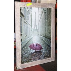 BARNWOOD STYLE FRAMED PICTURE