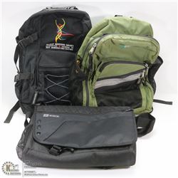 NEW OGIO BOOK BAG WITH 2 BACKPACKS INCL MEC
