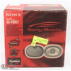 160WATT SONY 2 WAY 6X9 SPEAKERS