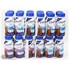 Image 1 : LOT OF 24 CHOCOLATE REGULAR &  HIGH PROTEIN ENSURE