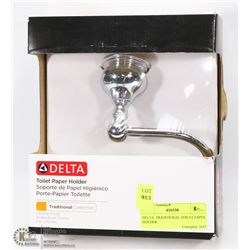 DELTA  TRADITIONAL TOILET PAPER HOLDER
