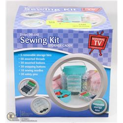 210PC DELUXE SEWING KIT STORAGE CADDY