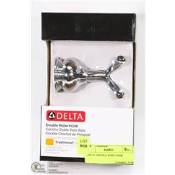 DELTA  DOUBLE ROBE HOOK
