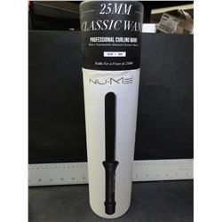 New 25mm Classic Wand Professional Curling Wand / Black