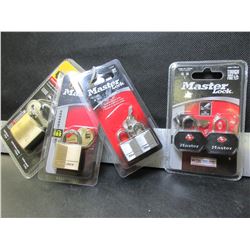 Lot of 6 New Locks / 2 are Approved Travel Luggage locks