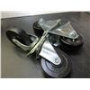 Image 1 : Set of 4 New 3" Castors / 2 swivel & 2 stationary
