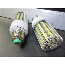 2 New 136 LED Cobb Lightbulbs / cool white Super bright = to 100watt