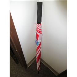 New 30 inch Golf Umbrella / orange + white