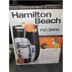 New Hamilton Beach Flexbrew single serve coffee maker