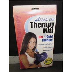 New Elasto-Gel Therapy Mitt / Hot & Cold 100% leak proof