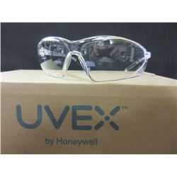 5 New Uvex Clear Safety Glasses by Honeywell