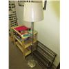 Image 1 : New Brushed Chrome Floor Lamp / 58 inches tall