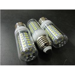 3 New 56 LED Cobb Lightbulbs / cool white