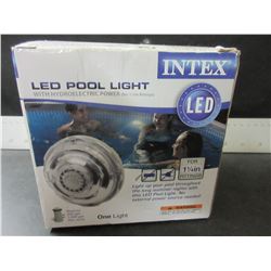 Above Ground Pool LED Light / Hydroelectric so no batteries /