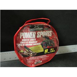 New Booster Cables for your ATV or Bike / compact in case easy to carry