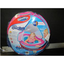 Baby Spring Float with sun canopy