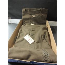 2 New Mens Red Head long sleeve Shirts size Med.