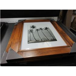 2 New Matted Wood Picture Frames / 11 x 14"