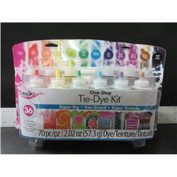 New 70 piece Tie-Dye Kit / up to 36 projects