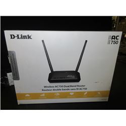 D- Link AC-750 Wireless Dual Band Router