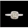 Image 2 : 1.12 ctw Diamond Ring - 14KT White Gold