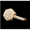 Image 1 : 0.50 ctw Diamond Ring - 14KT Rose Gold