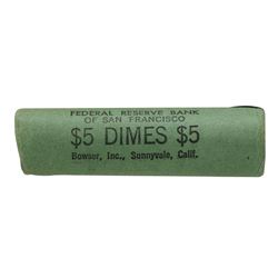 Roll of (50) 1961-D Brilliant Uncirculated Roosevelt Dimes