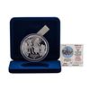 Image 1 : 1988 Rarities Mint Walt Disney Around the World 5 oz .999 Silver Coin w/Box & CO