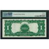 Image 2 : 1899 $1 Black Eagle Silver Certificate Note Fr.233 PMG Gem Uncirculated 65EPQ