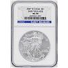 Image 1 : 2007-W $1 American Silver Eagle Coin NGC MS70 Early Releases