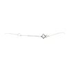 Image 3 : 14KT White Gold 0.15 ctw Diamond Necklace