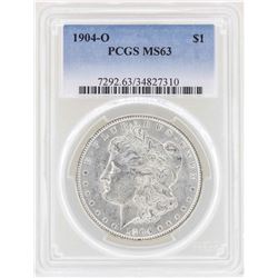 1904-O $1 Morgan Silver Dollar Coin PCGS MS63