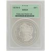 Image 1 : 1879-S $1 Morgan Silver Dollar Coin PCGS MS64