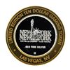 Image 2 : .999 Silver New York New York Hotel & Casino $10 Casino Limited Edition Gaming T