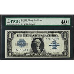 1923 $1 Silver Certificate Note Fr.238 PMG Extremely Fine 40EPQ