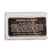 Image 2 : Old Faithful Wonders of America 1 oz .999 Fine Silver Art Bar